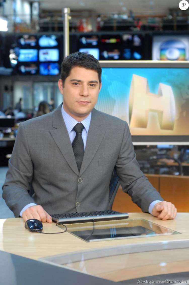 Evaristo Costa, apresentador do 'Jornal Hoje', decidiu não renovar contrato com a TV Globo