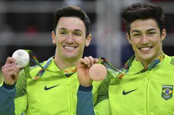 Hypolito e Nory foram medalhistas no Rio 201