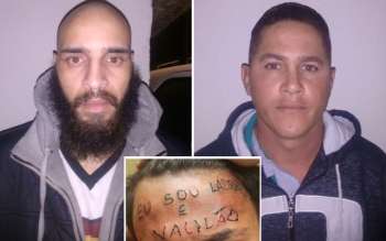 O tatuador Maycon Reis e o vizinho Ronildo Moreira foram presos por torturar adolescente em São Bernardo do Campo
