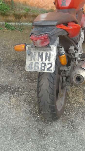 Motocicleta encontrada no Benedito Bentes