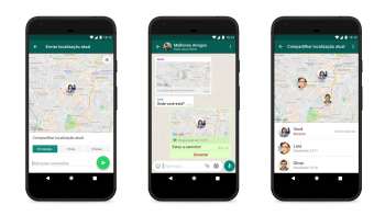 WhatsApp vai permitir o compartilhamento de localização em tempo real
