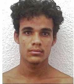 Thiago quando foi preso aos 19 anos