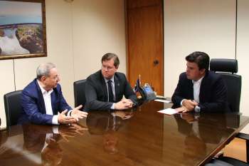 Reunião com presidente da Eletrobras Alagoas trata sobre nova fase do programa Luz para Todos