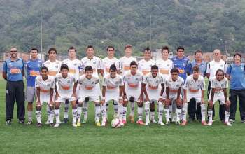 Equipe sub-17 do Santos