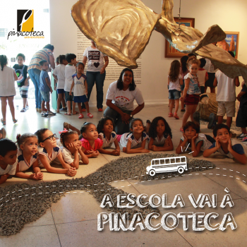 Pinacoteca da Ufal convida escolas para um passeio pela arte
