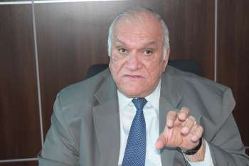 Presidente do Tribunal Regional Eleitoral, Desembargador José Carlos Malta Marques durante coletiva