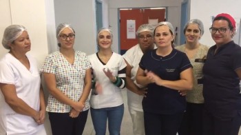 Os servidores da unidade hospitalar realizaram uma campanha por meio das redes sociais e a história de Eraldo Alves chegou até Mano Walter