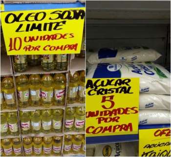 Supermercado impõe limite para garantir abastecimento de itens essenciais (Foto: Divulgação) 