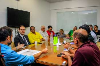 Secretário Reinaldo Braga se reuniu com representantes de servidores municipais