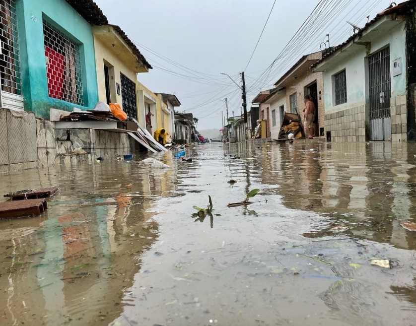 Sobe para 66 mil o número de pessoas afetadas pelas chuvas em Alagoas